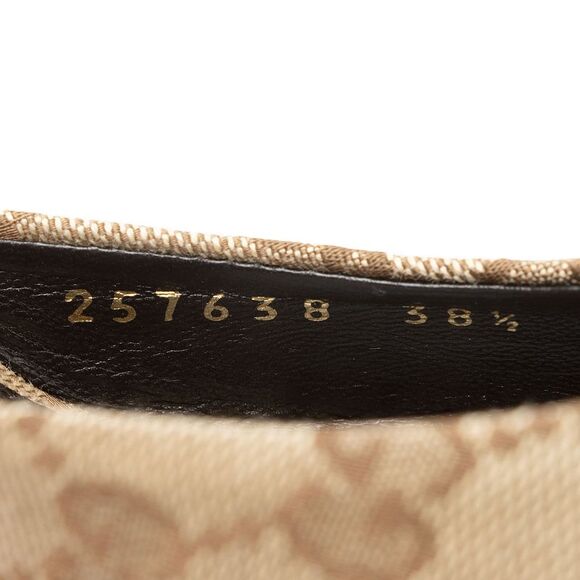 Gucci GG Canvas Horsebit Mules - Size 8.5 / 38.5 - Picture 4 of 8